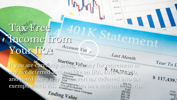 Tax Free Income from Your IRA