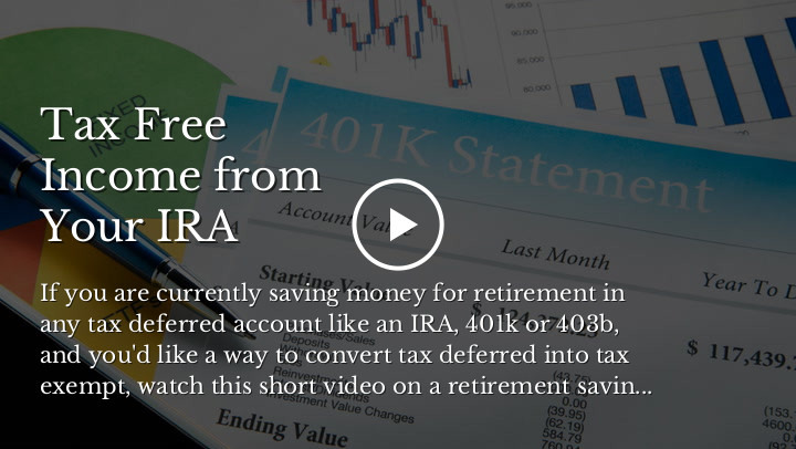 Tax Free Income from Your IRA